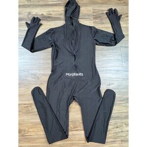 Adult Black Morphsuit  XL Mens /Womens Skinsuit Zentai Suit Costume Halloween